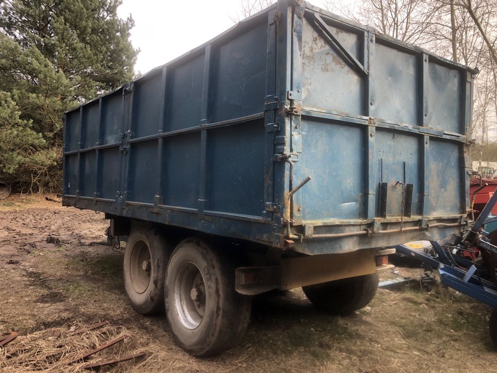 Przyczepa tandem 12 ton wywrotka