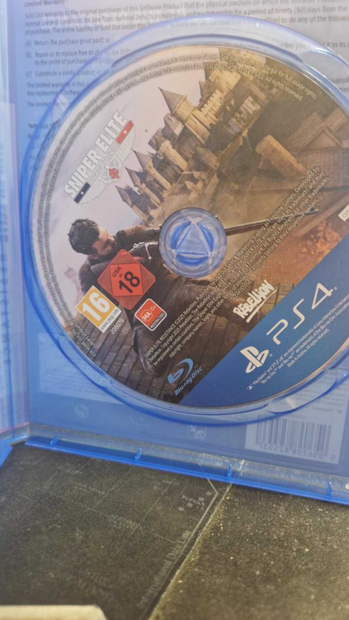 Sniper Elite Resistance PlayStation 4 PS4 PL Najnowszy SklepRetroWWA