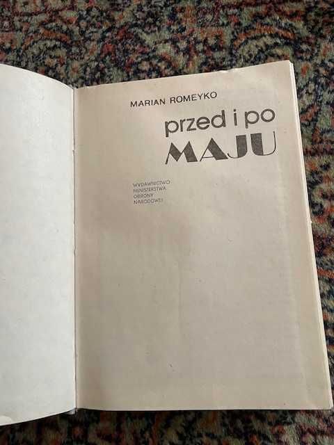 Przed i po Maju M.Romeyko