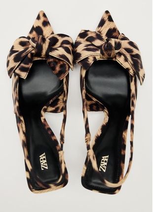 Каблуки zara леопардові