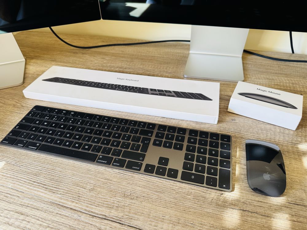 Magic Keyboard e Mouse Space Grey