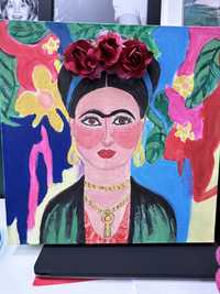 Frida Kahlo obraz recznie malowany