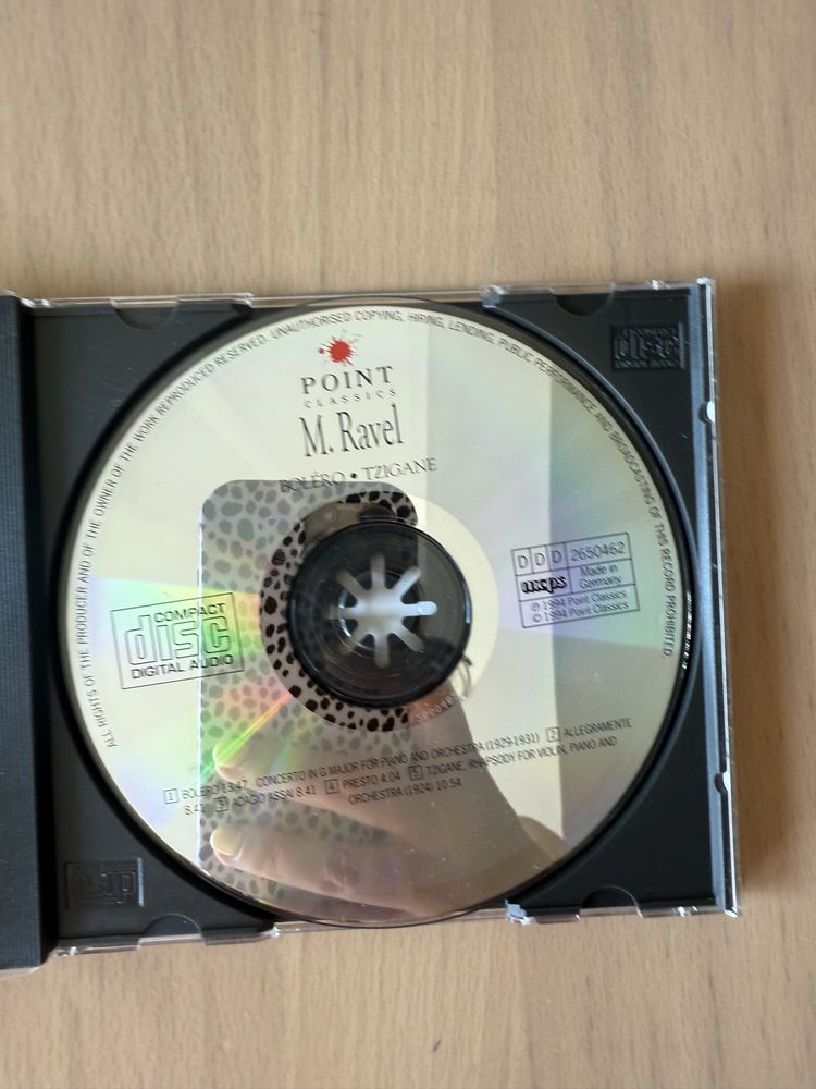 Cd Ravel “Boléro - Tzigane”
