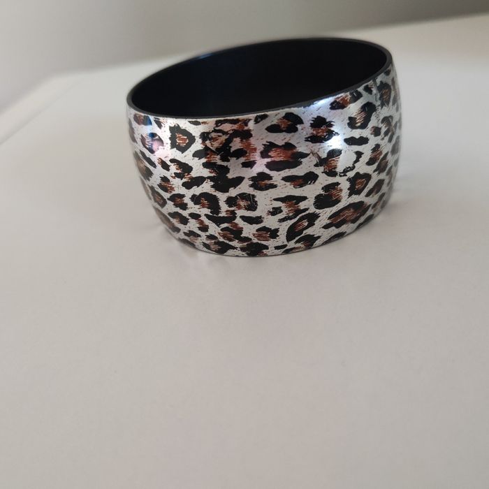 Bransoletka print zwierzęcy panterka