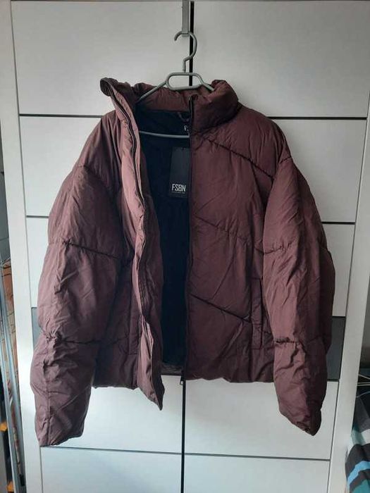 Kurtka puchowa brązowa męska XL New Yorker