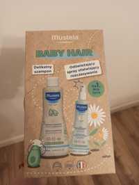 Mustela Baby Hair zestaw szampon + spray