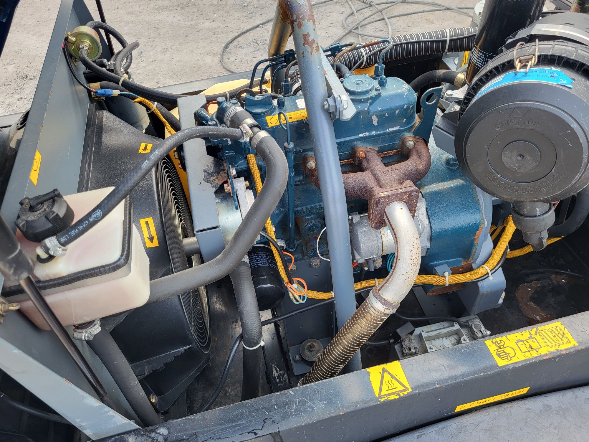 Kompresor śrubowy Atlas Copco XAS37KD