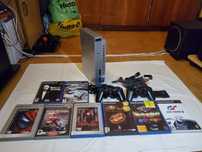 Konsola PS2 FAT Silver.