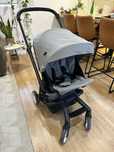Carrinho Easywalker Charley cinzento  + alcofa e adaptador