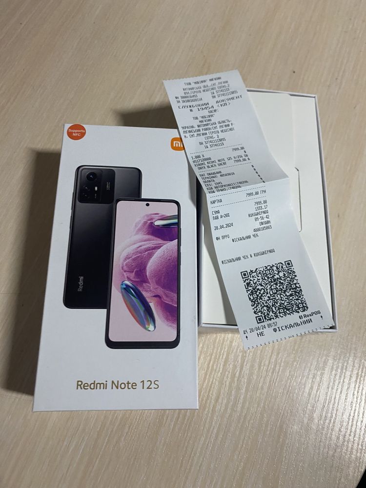 Redmi note 12s новий