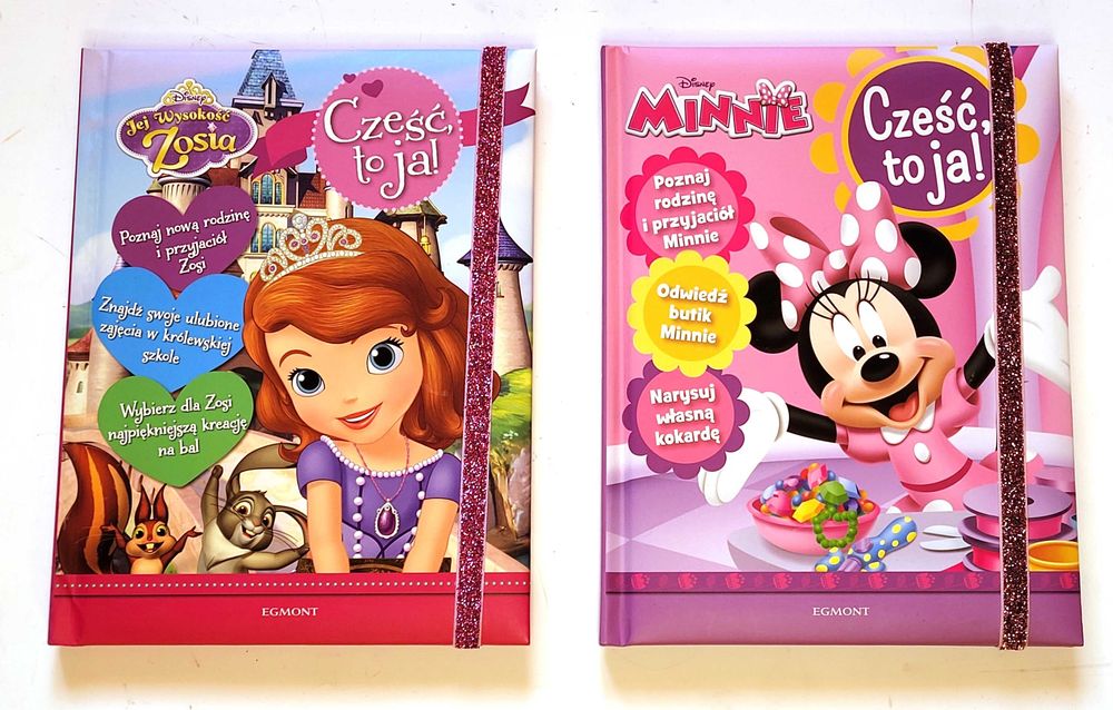 Cześć, to ja! Zestaw 2 książek: 1) Jej Wysokość Zosia 2) Minnie