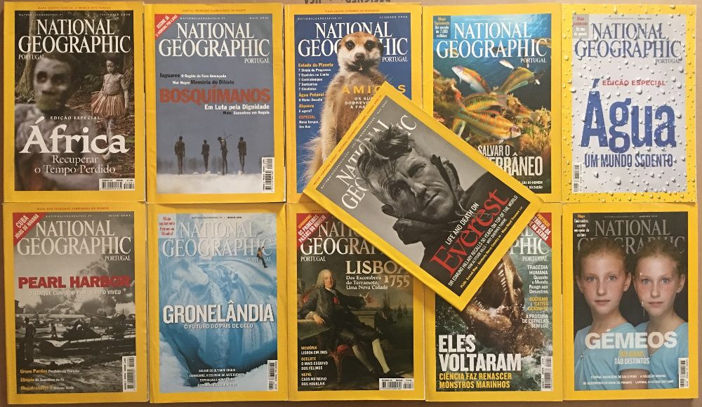 Mapas Suplemento National Geographic PT (Revistas incluídas)