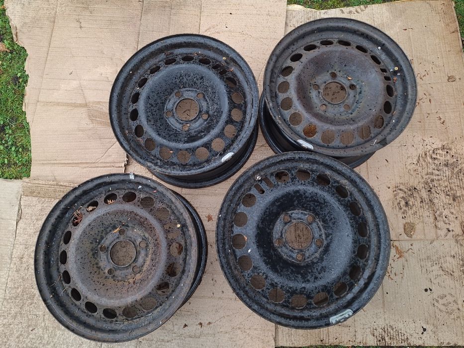 * OPEL * 4 felgi stalowe  15" astra vectra zafira * FiAT