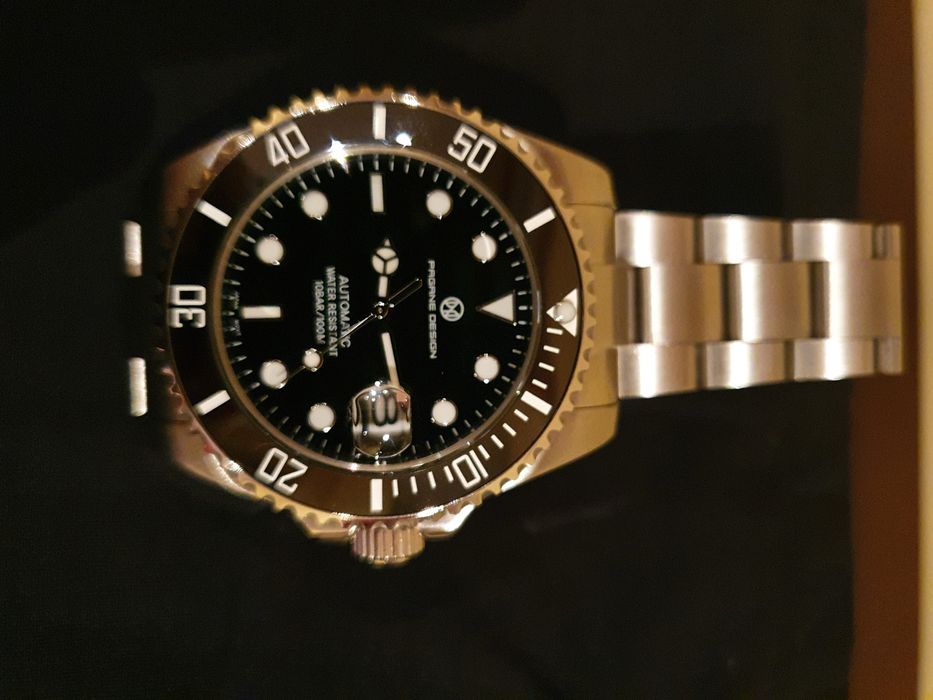 Relógio Pagrne design automático