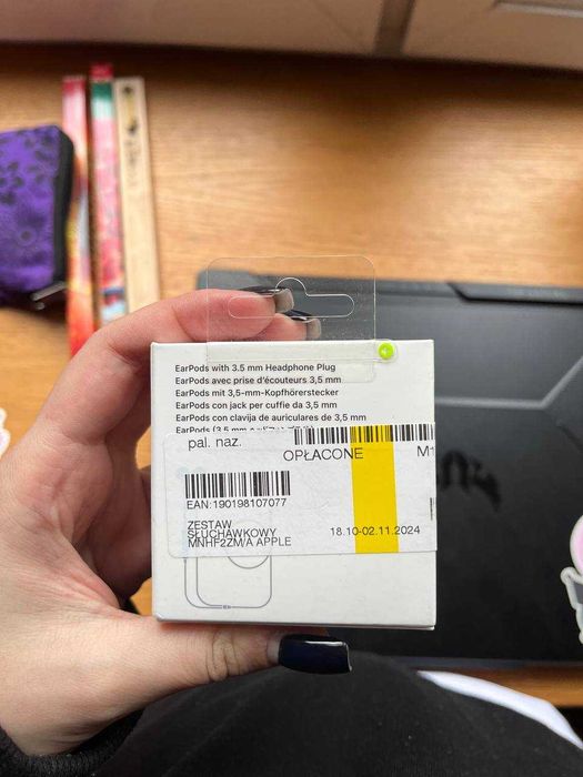 Najlepsze słuchawki przewodowe Earpods apple 3.5mm