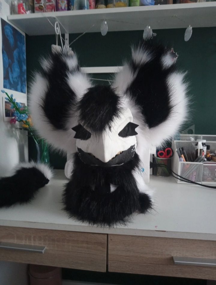 furry fursuit dinomask