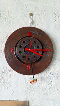 Годинник настінний ручна робота на подарунок часы настенные СТО