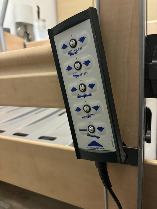 Łóżko rehabilitacyjne elektryczne firmy Stiegelmeyer
