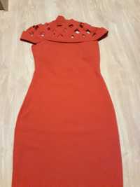 Sukienka mini czerwona rozm. 34