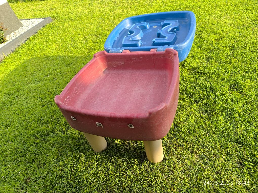 Piaskownica, stolik wodny little tikes