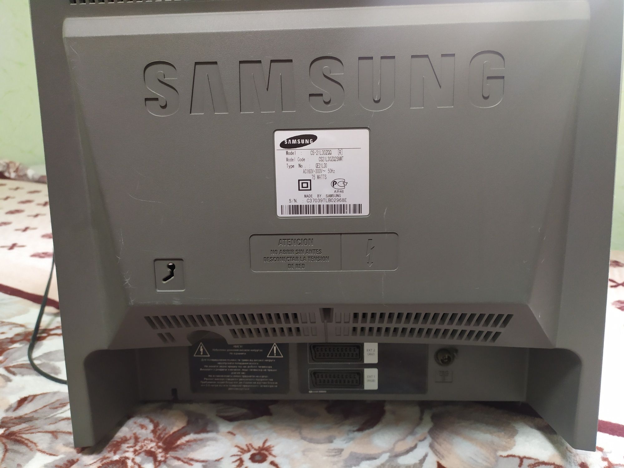 Телевізор (робочий) SAMSUNG CS-21L30ZQQ