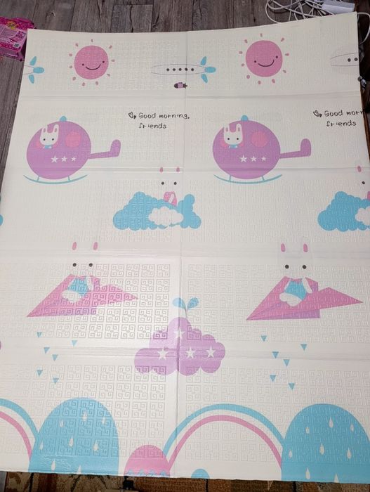 Термо килимок дитячий двосторонній