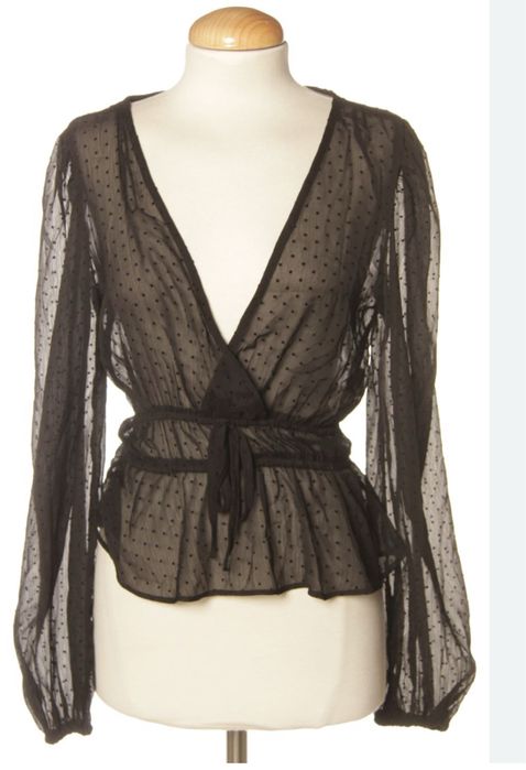 Напівпрозора блуза - Stradivarius 36 (c)