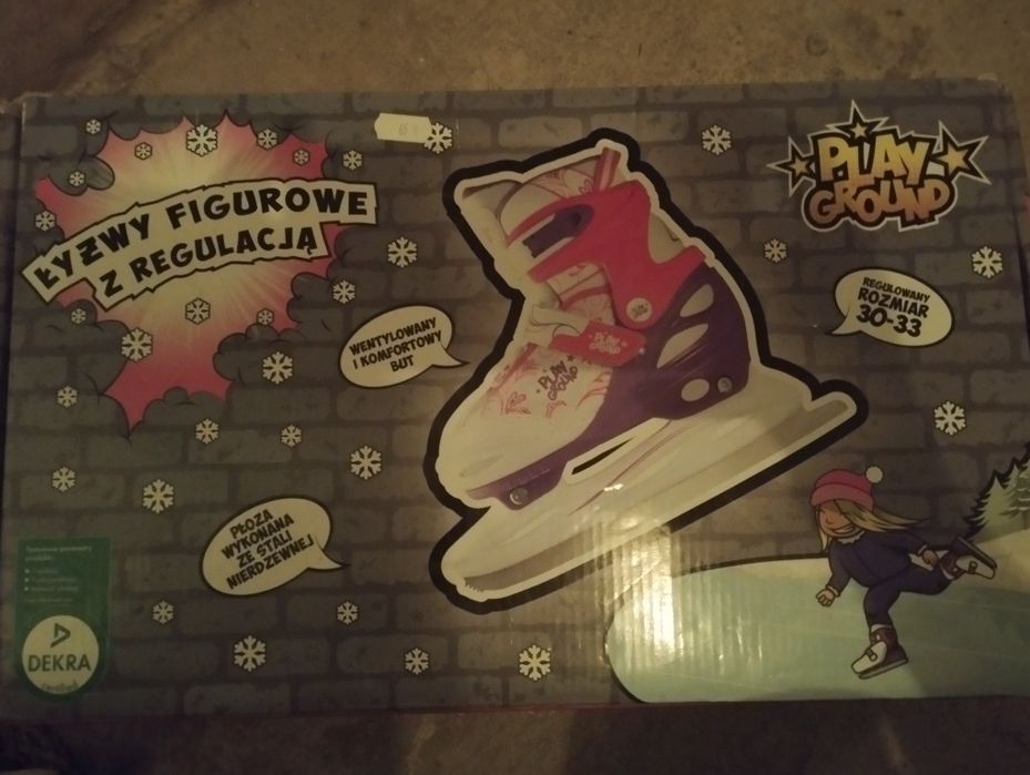 Łyżwy figurowe regulowane