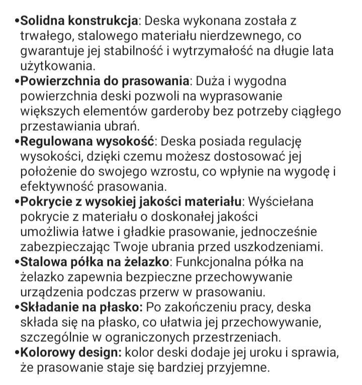 Deska do prasowania nowa vileda smart