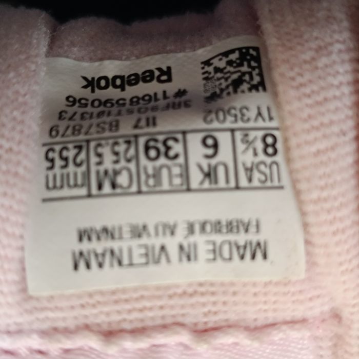 Adidasy Reebok damskie rozmiar 39