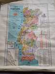 Mapa antigo de portugal