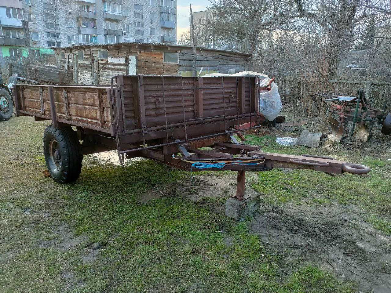 Причіп причеп прицеп до трактора 2.10х3.20 4000кг