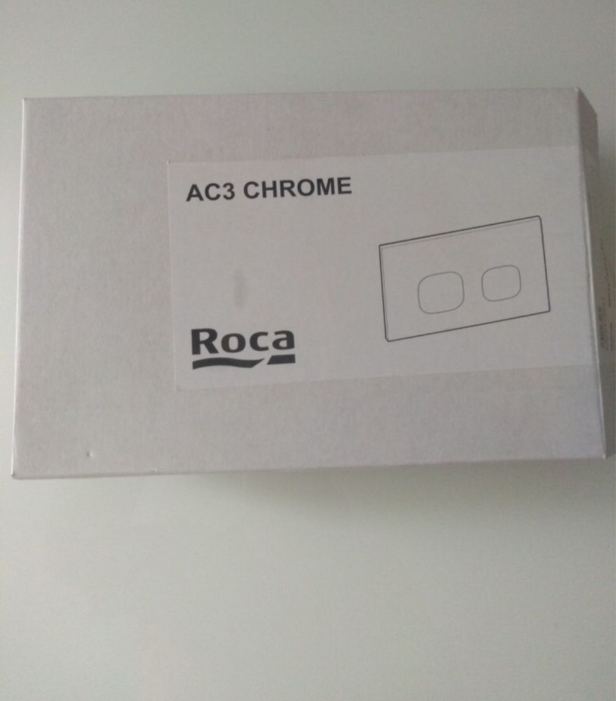 Roca przycisk wc AC3 chrome srebrny nowy