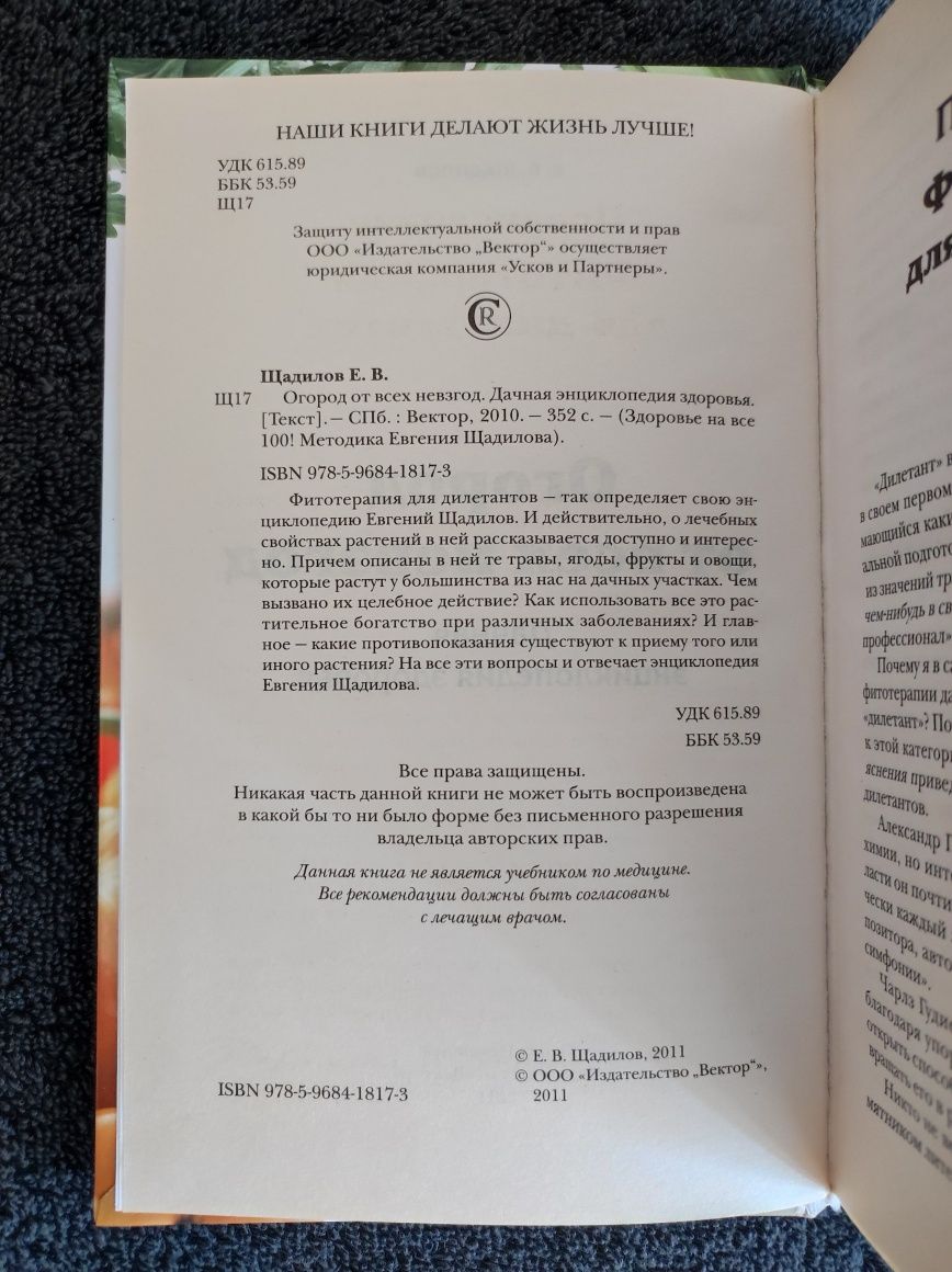 Щадилов Евгений. Огород от всех невзгод.