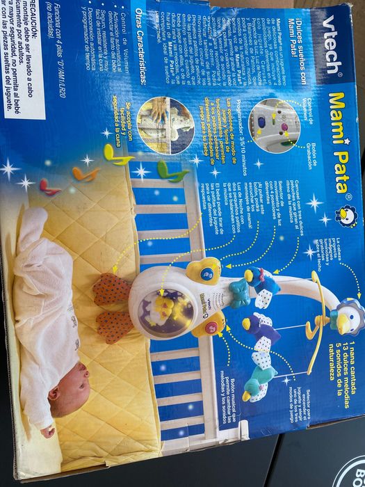 Berço. Carrosel. Mobile Musical & Projector bebé 0+meses