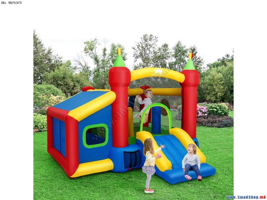 Надувна гірка замок Costway