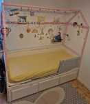 Łóżko rozkładane Ikea Hemnes