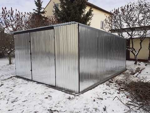 Garaż blaszany 6x5 Garaz blaszak Garaz blaszany 6x6 7x8 7x7 3x5 4x6