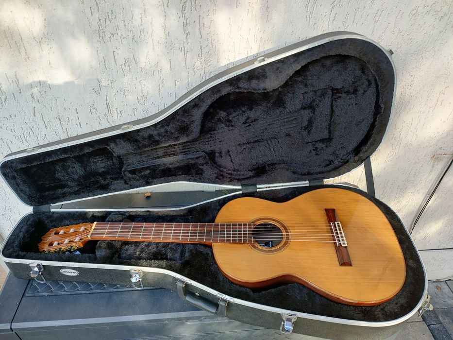 Prudencio Saez 12 España gitara klasyczna CASE Palisander Lity cedr !!