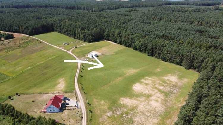 Działka 3000m2 obok lasu - Huta k. Rypina