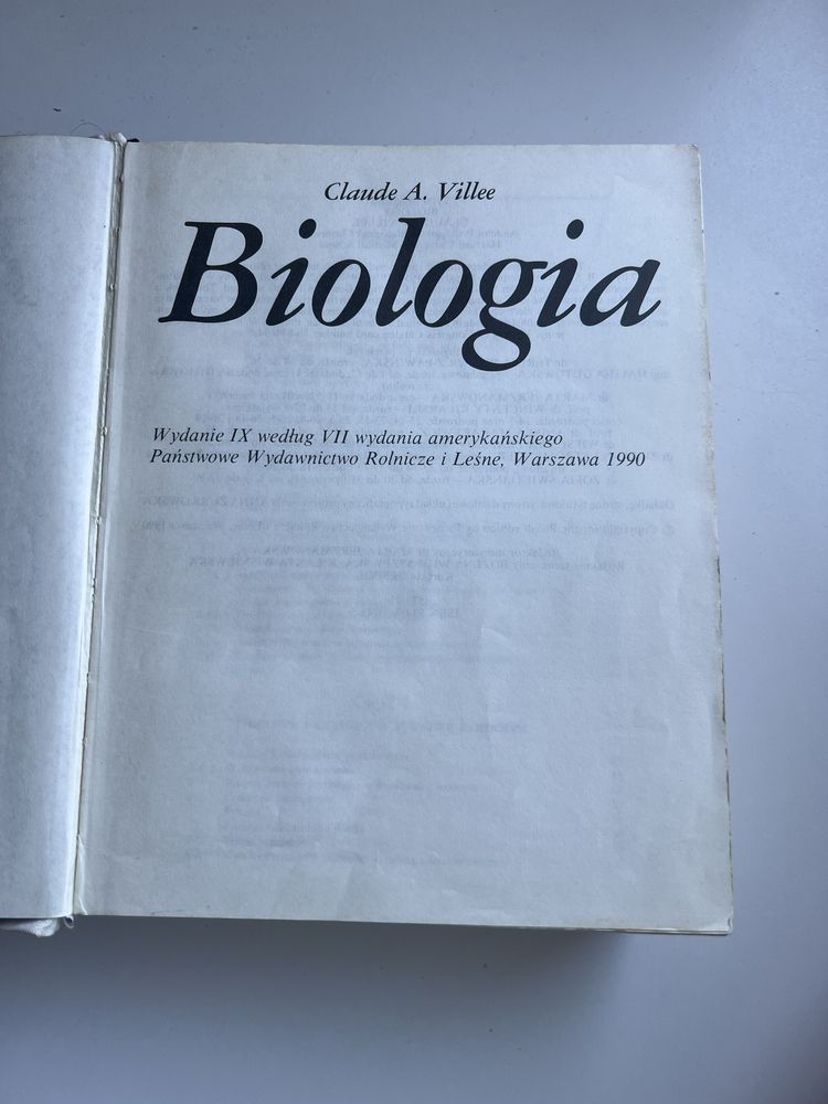 Biologia A.Villee