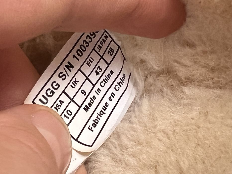 Оригінальні Чоловічі капці UGG Australia 43р.28см.