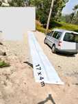 Nova folha de barreira de vapor 17 x 4 m