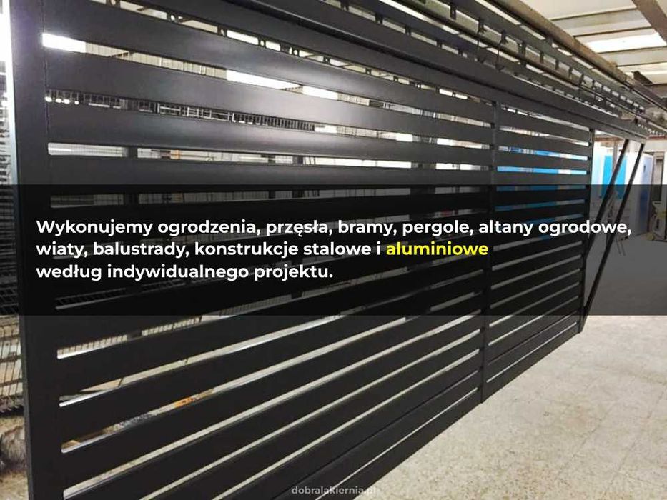 Lakiernia Proszkowa, Ogrodzenia, spawanie - laserowe