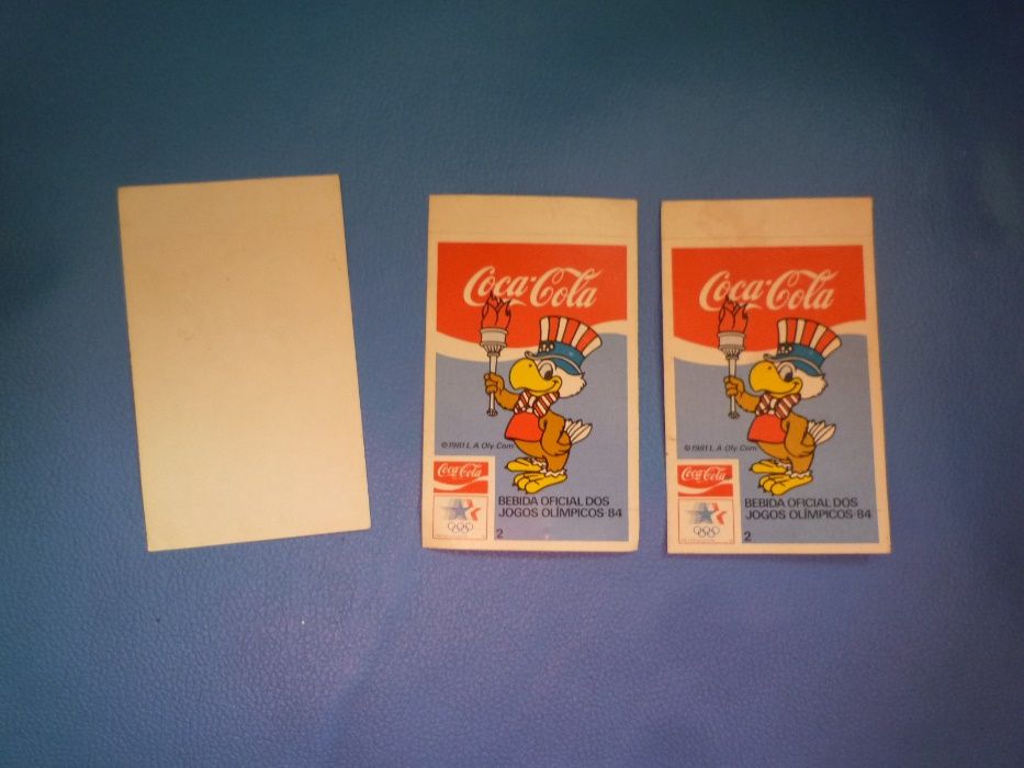 Autocolantes CoCa-Cola Jogos Olímpicos 84