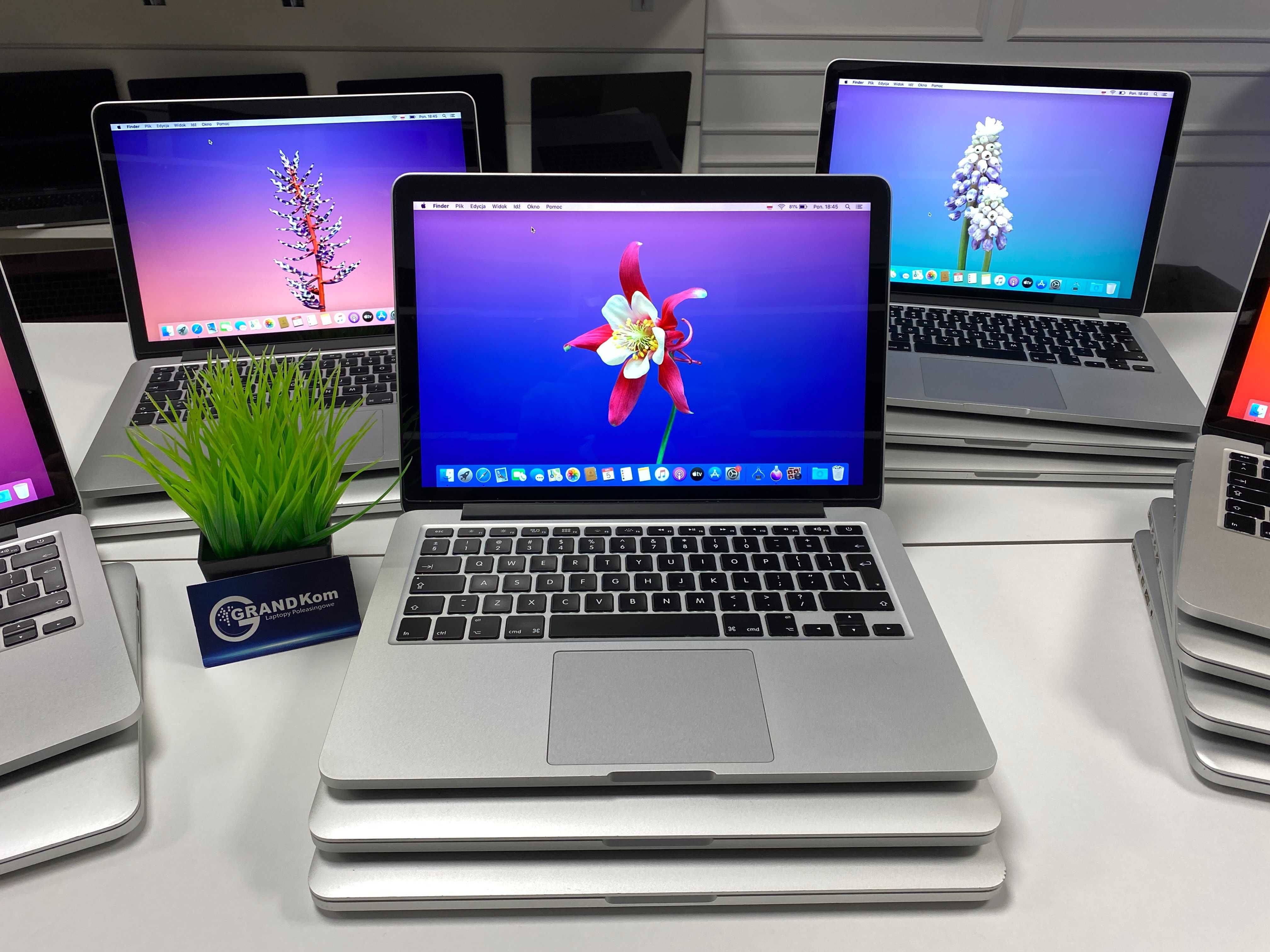 Apple Macbook Pro 13 A1502 Monterey i5 8GB 128GB, 256GB SSD Gwarancja