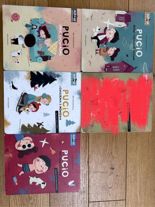 Pucio 4 książki np na wakacjach