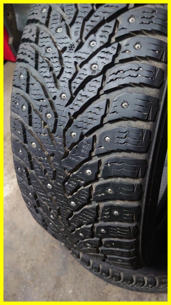 Пара зимних шин Nokian Hakkapeliitta 9 ШИП 205/55 r17 205 55 17