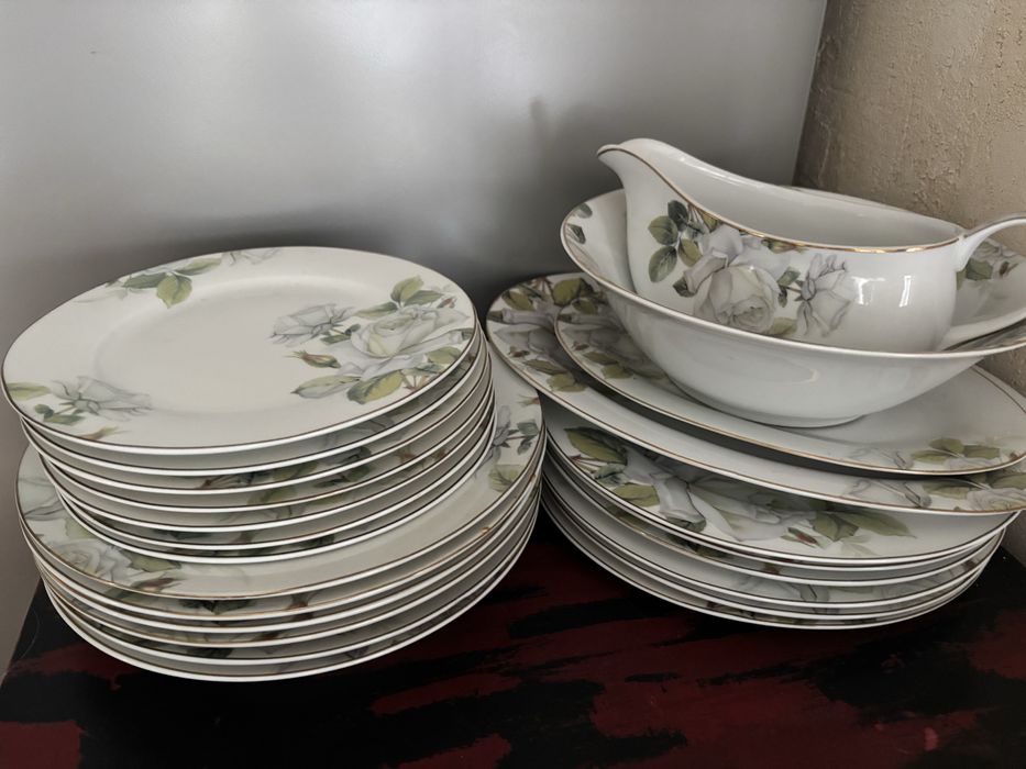 Zastawa stołowa Verona poland 24ct gold plated