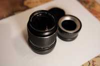 Obiektyw Carl Zeiss Jena 135mm f3.5 m42 + adapter Fujifilm X